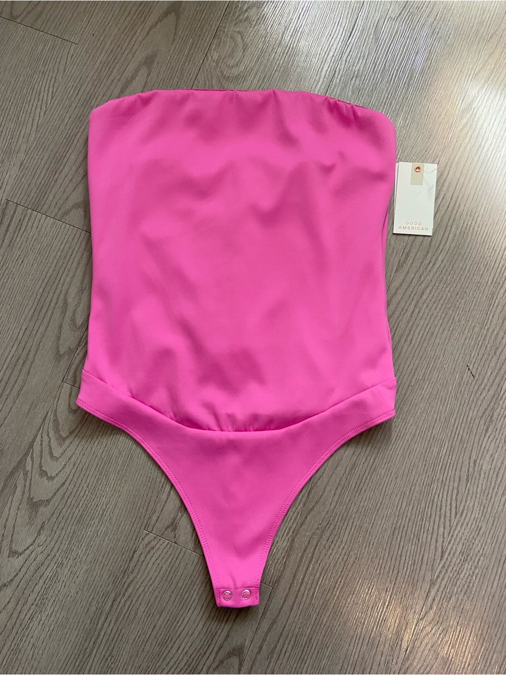 Good American Hot Pink SCULPTING CORSET.